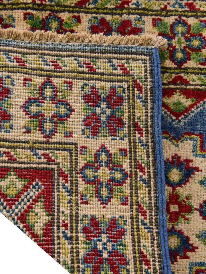 1' 11 x 3' 4 Hand Knotted Kazak Rug