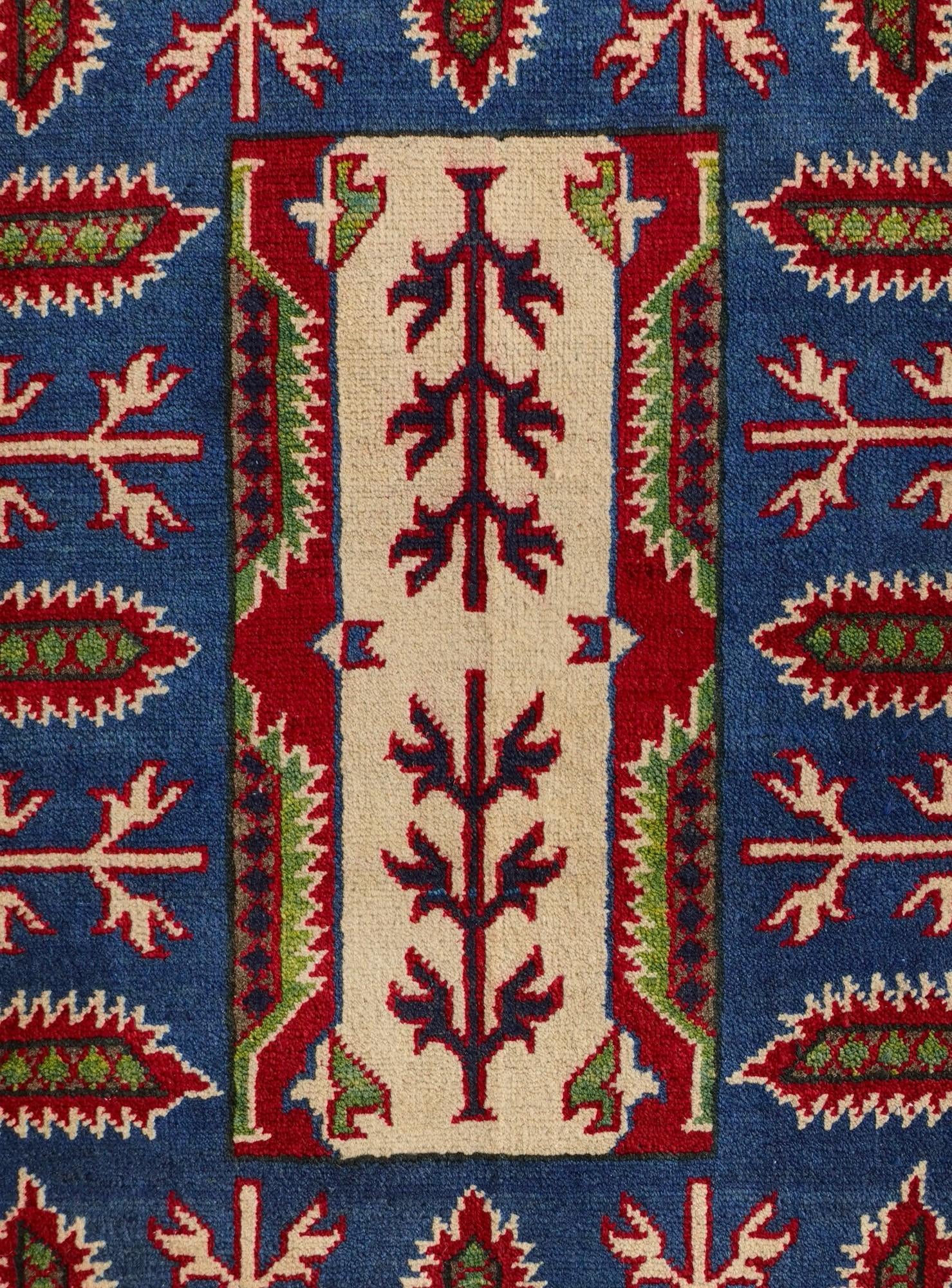 2' 1 x 3' Hand Knotted Kazak Rug