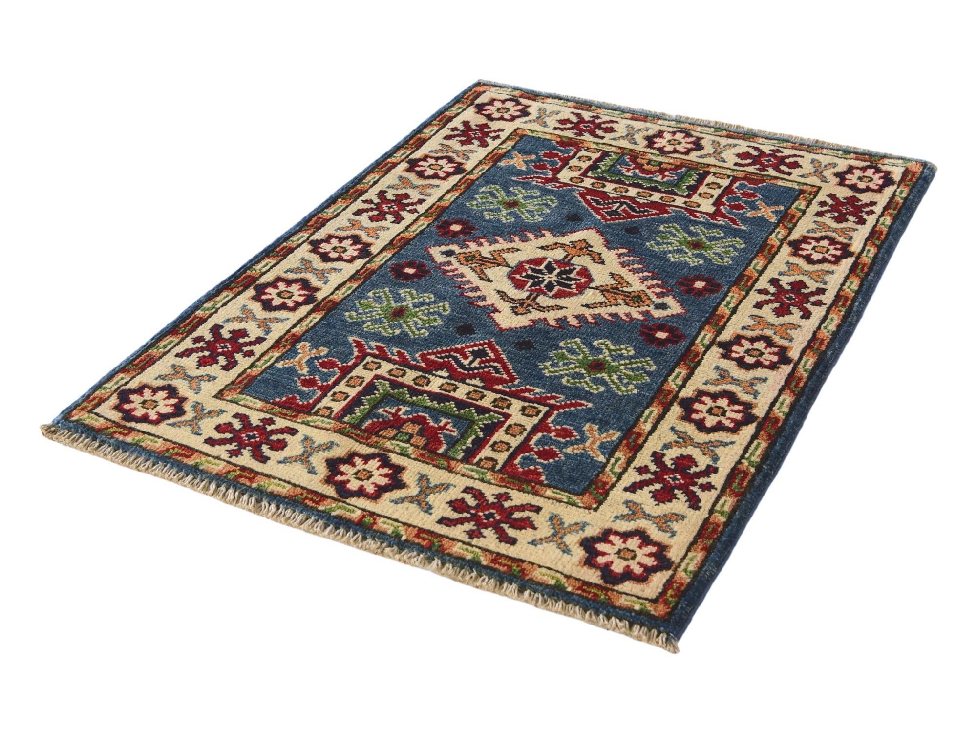 2' 1 x 3' 1 Hand Knotted Kazak Rug