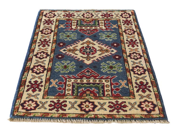 Detail image of 2' 1 x 3' 1 Hand Knotted Kazak Rug