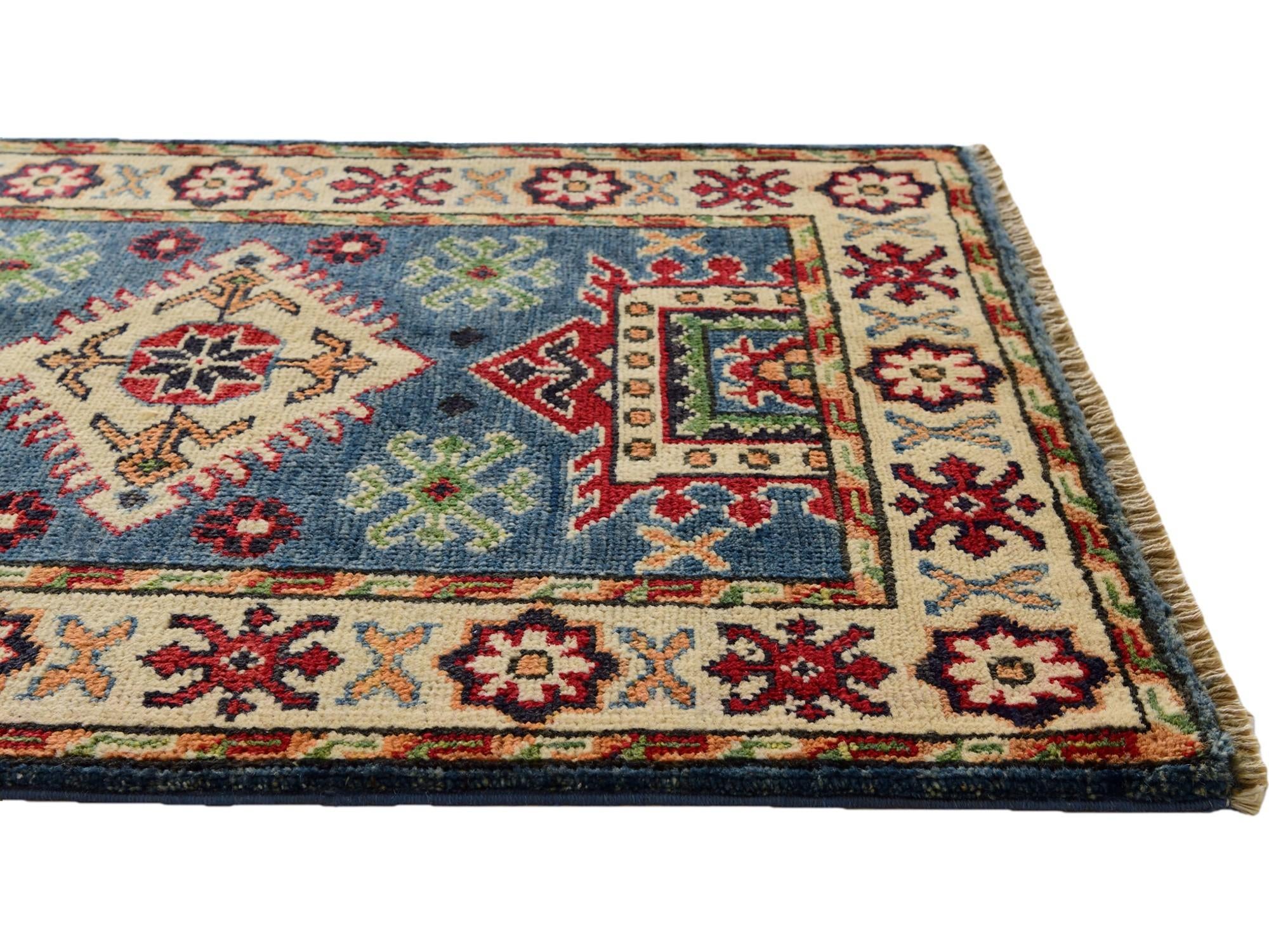 2' 1 x 3' 1 Hand Knotted Kazak Rug
