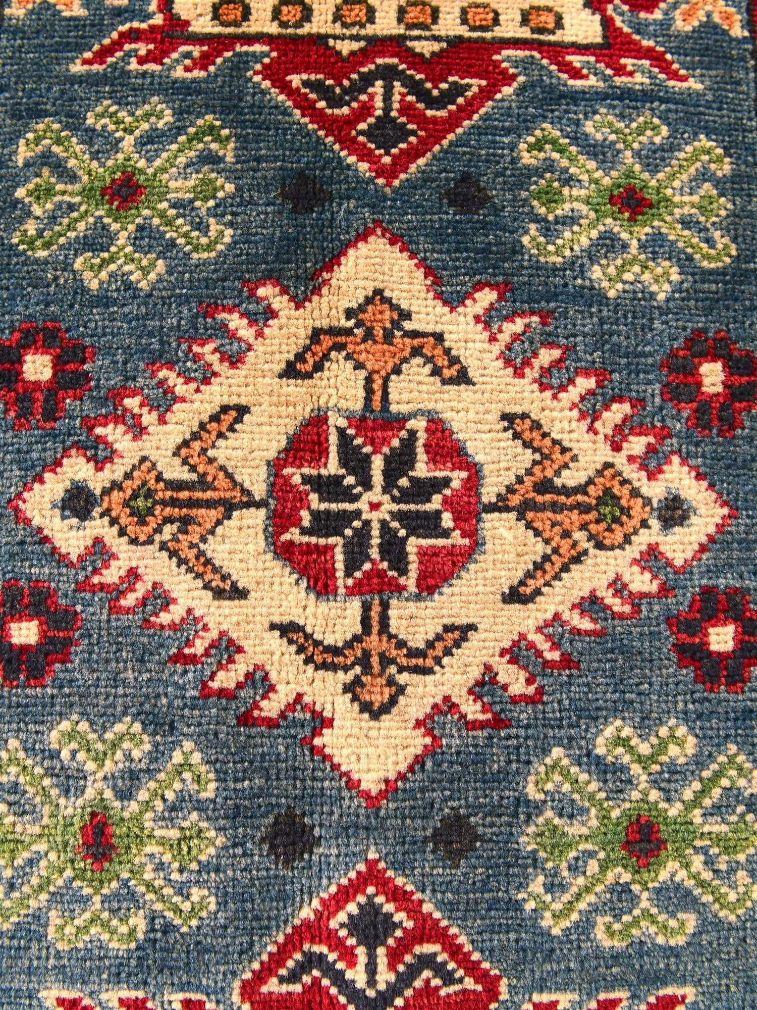 2' 1 x 3' 1 Hand Knotted Kazak Rug