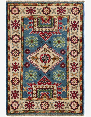 2' 1 x 3' 1 Hand Knotted Kazak Rug