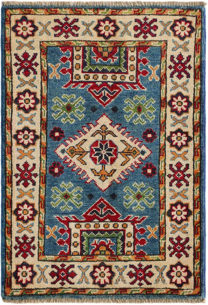 2' 1 x 3' 1 Hand Knotted Kazak Rug