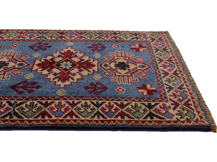 2' x 2' 11 Hand Knotted Kazak Rug