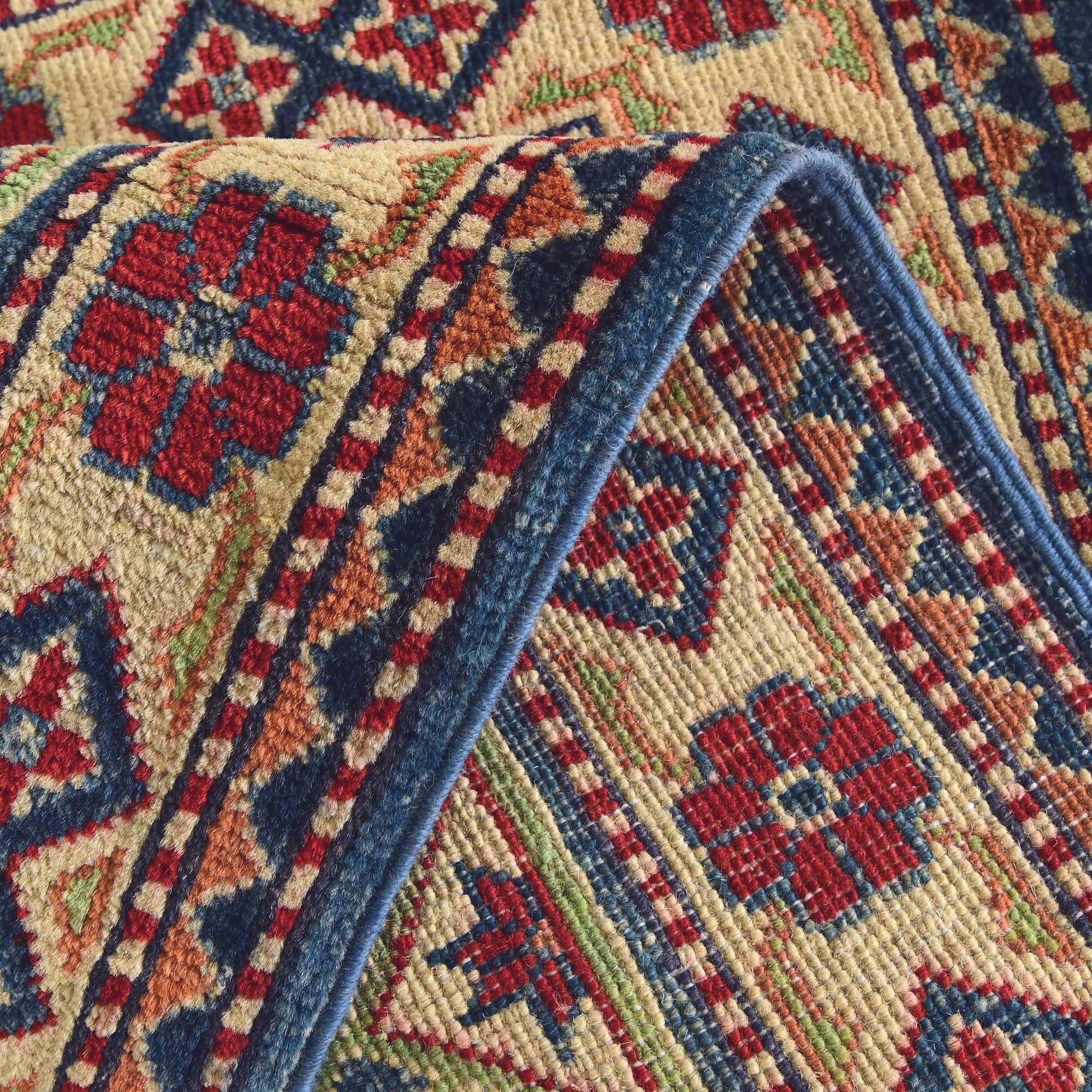 2' x 2' 11 Hand Knotted Kazak Rug