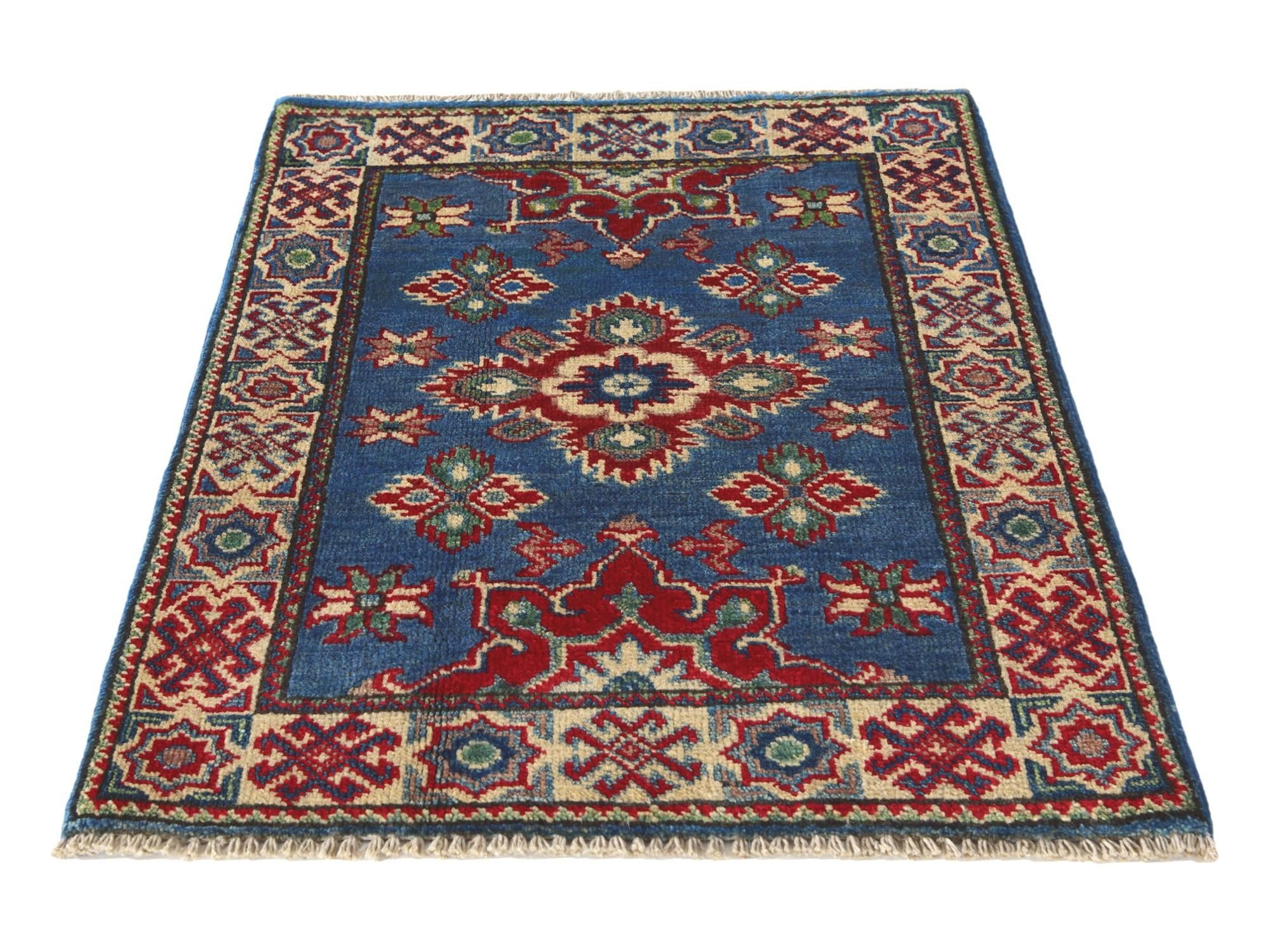 2' 1 x 2' 10 Hand Knotted Kazak Rug