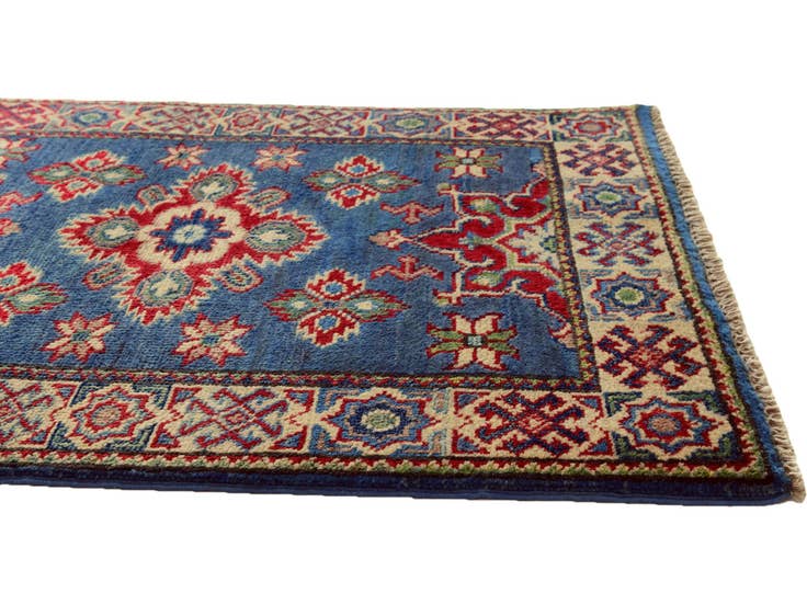 Detail image of 2' 1 x 2' 10 Hand Knotted Kazak Rug