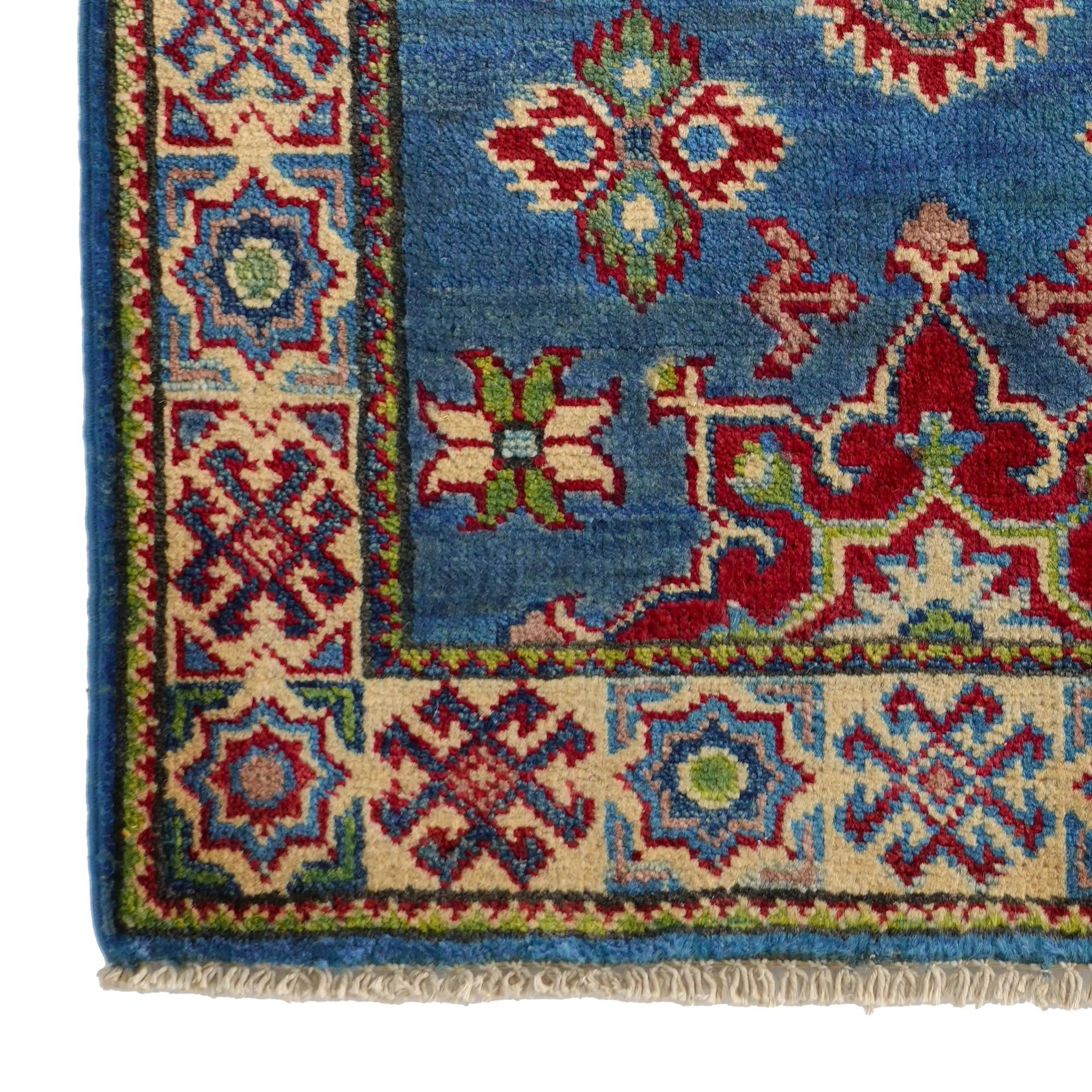 2' 1 x 2' 10 Hand Knotted Kazak Rug