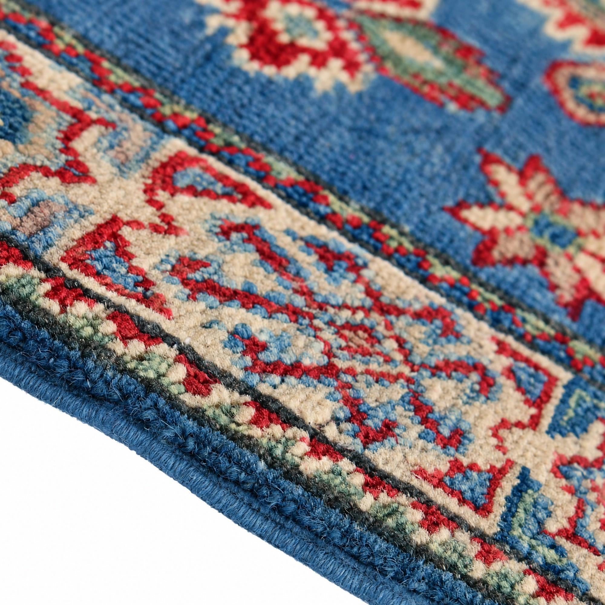 65cm x 85cm Hand Knotted Kazak Rug