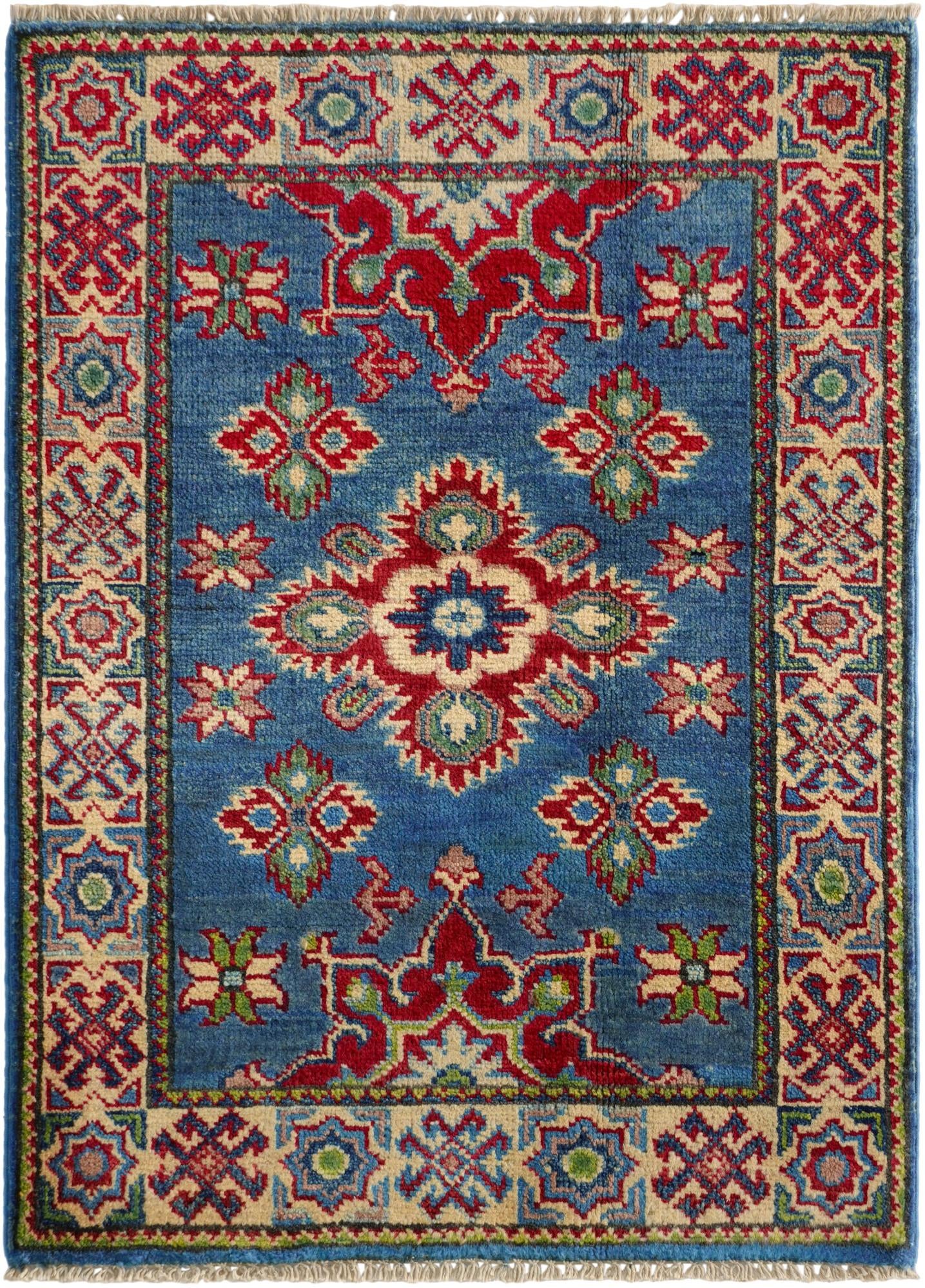 2' 1 x 2' 10 Hand Knotted Kazak Rug