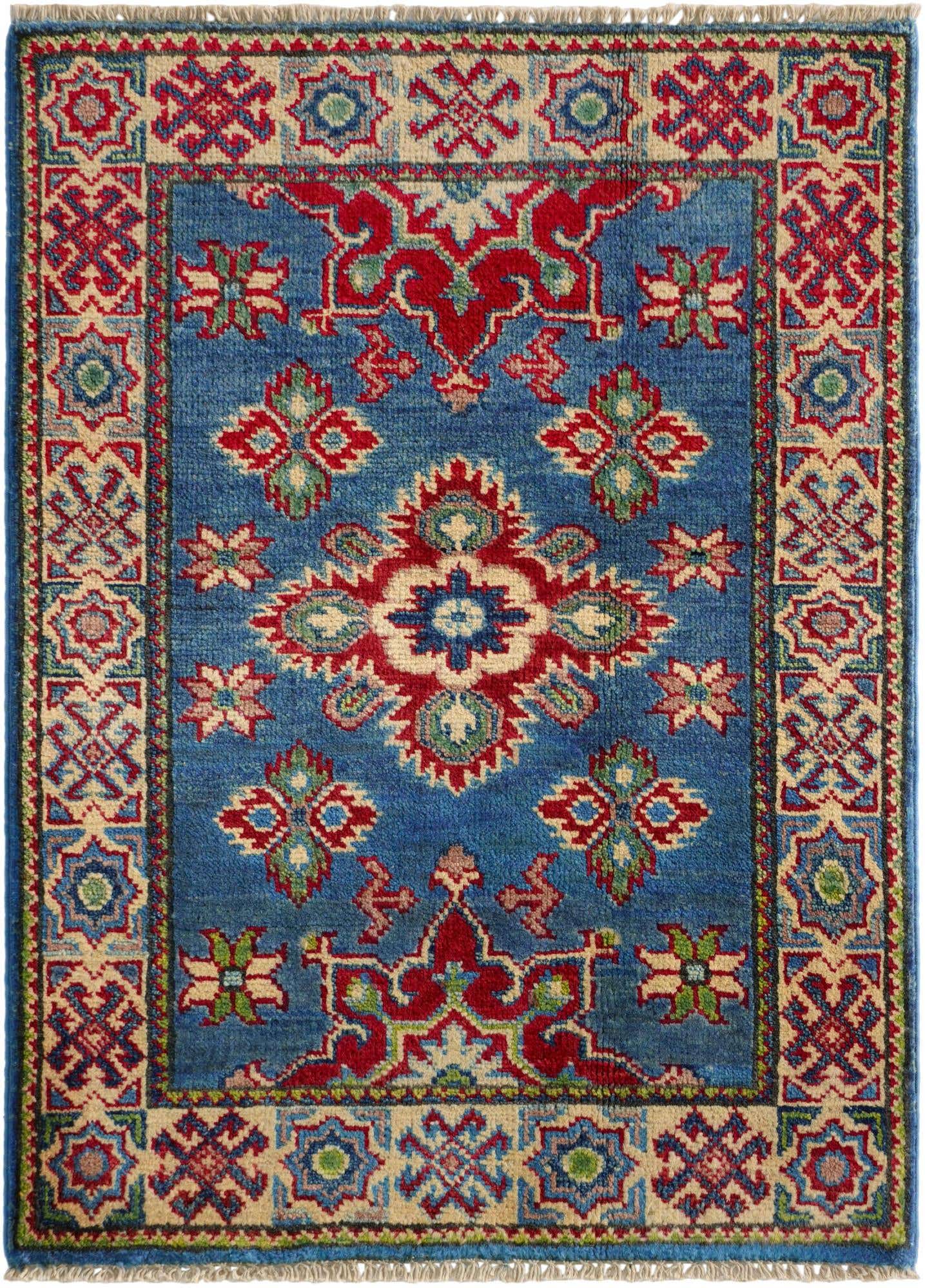 2' 1 x 2' 10 Hand Knotted Kazak Rug