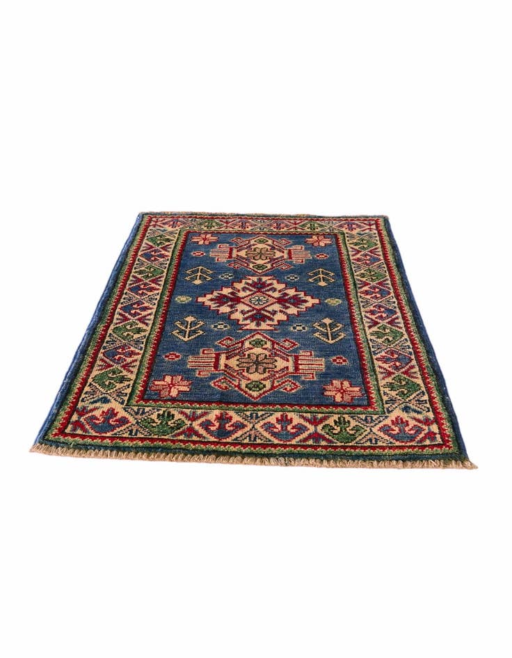 Detail image of 2' x 3' 2 Hand Knotted Kazak Rug