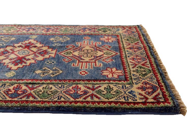 Detail image of 2' x 3' 2 Hand Knotted Kazak Rug