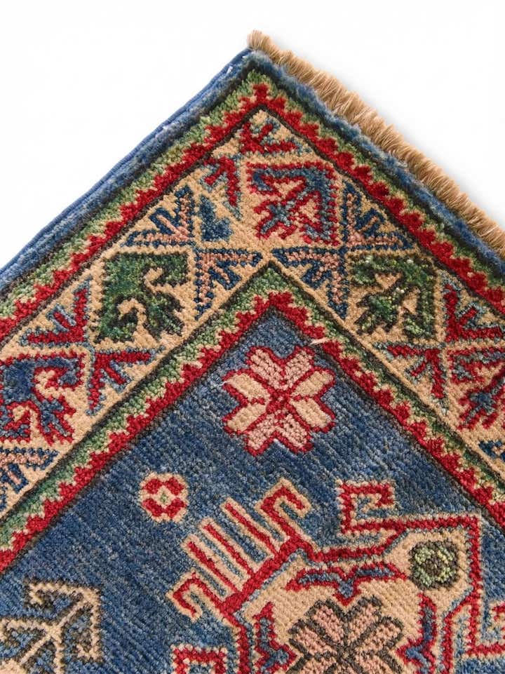 2' x 3' 2 Hand Knotted Kazak Rug