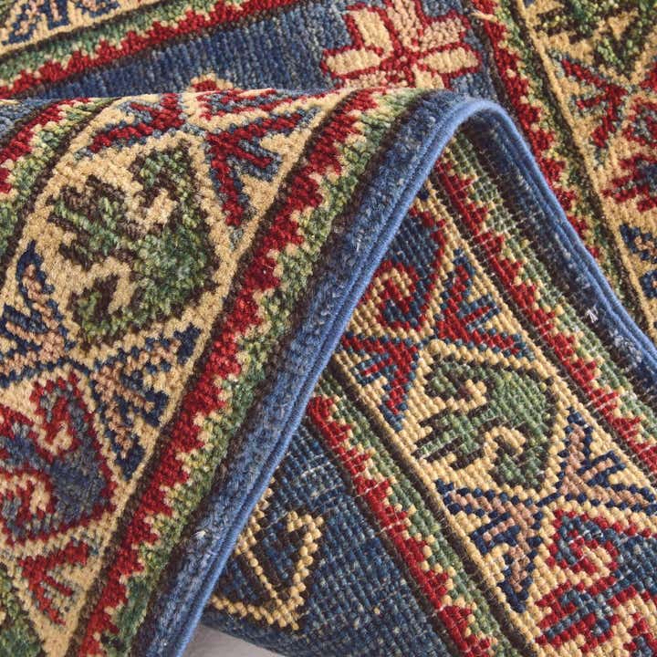 2' x 3' 2 Hand Knotted Kazak Rug
