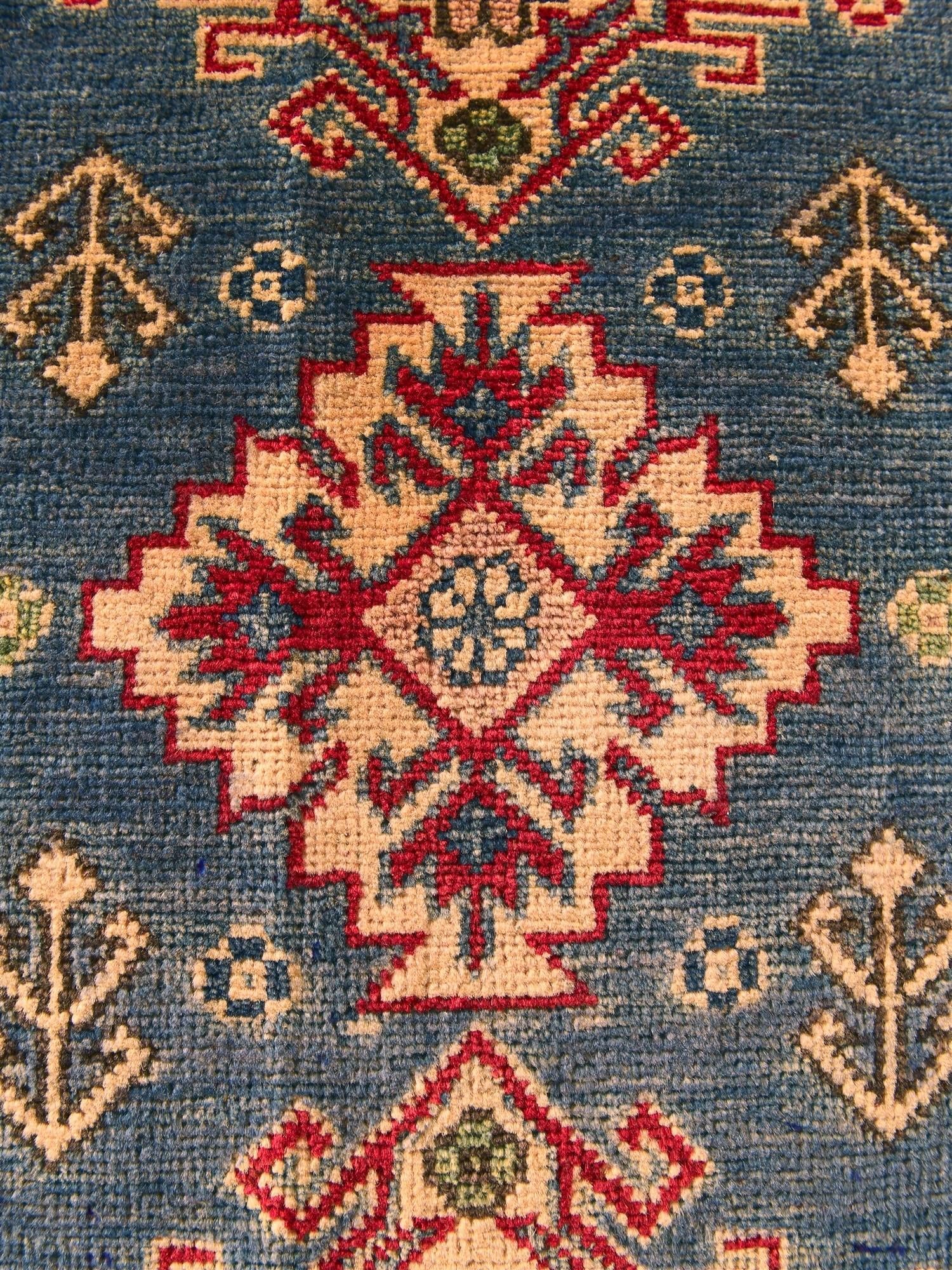 2' x 3' 2 Hand Knotted Kazak Rug