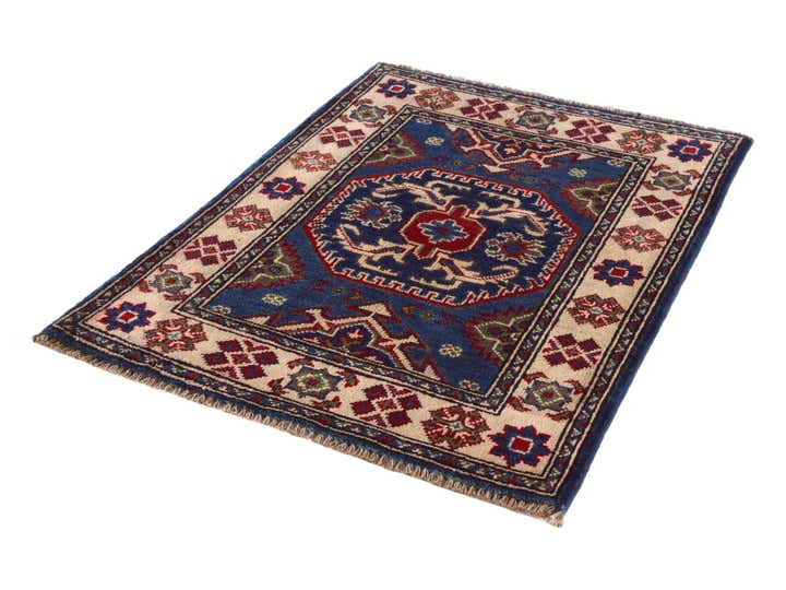 2' 1 x 2' 11 Hand Knotted Kazak Rug
