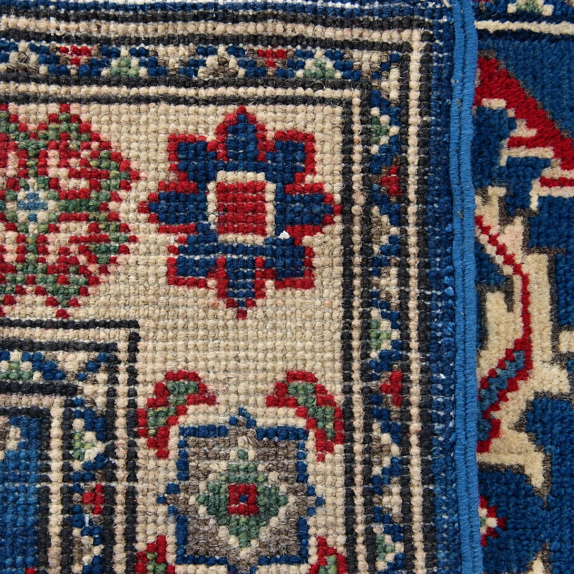 65cm x 90cm Hand Knotted Kazak Rug