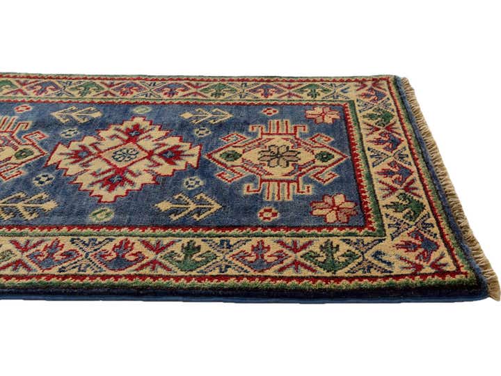 1' 11 x 2' 11 Hand Knotted Kazak Rug