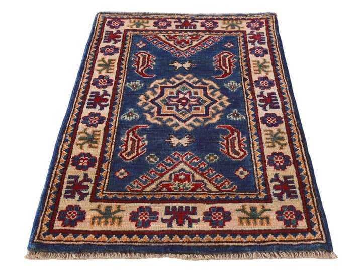 1' 10 x 3' 2 Hand Knotted Kazak Rug