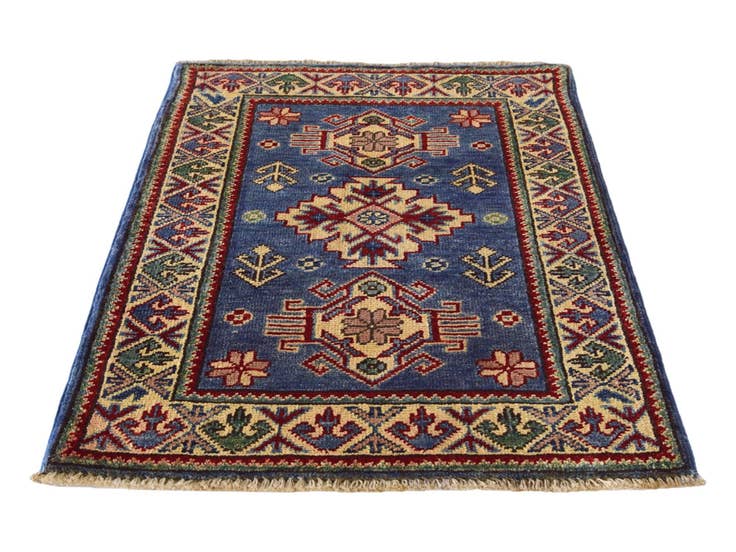 Detail image of 2' 1 x 3' 1 Hand Knotted Kazak Rug