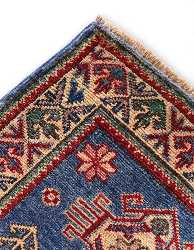 Detail image of 2' 1 x 3' 1 Hand Knotted Kazak Rug
