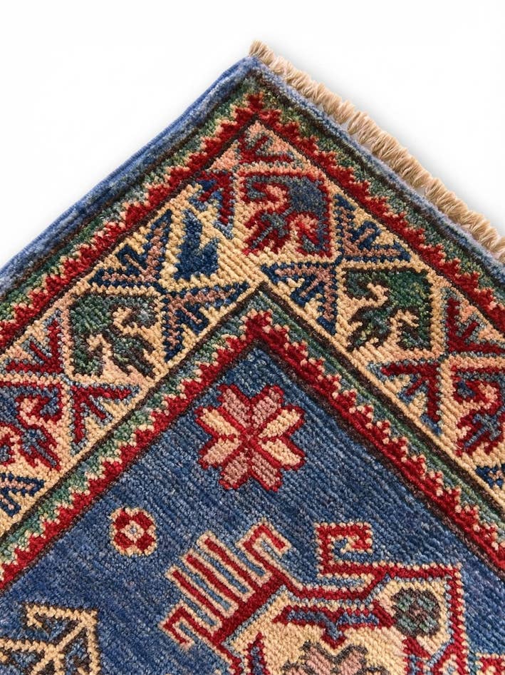 Detail image of 2' 1 x 3' 1 Hand Knotted Kazak Rug