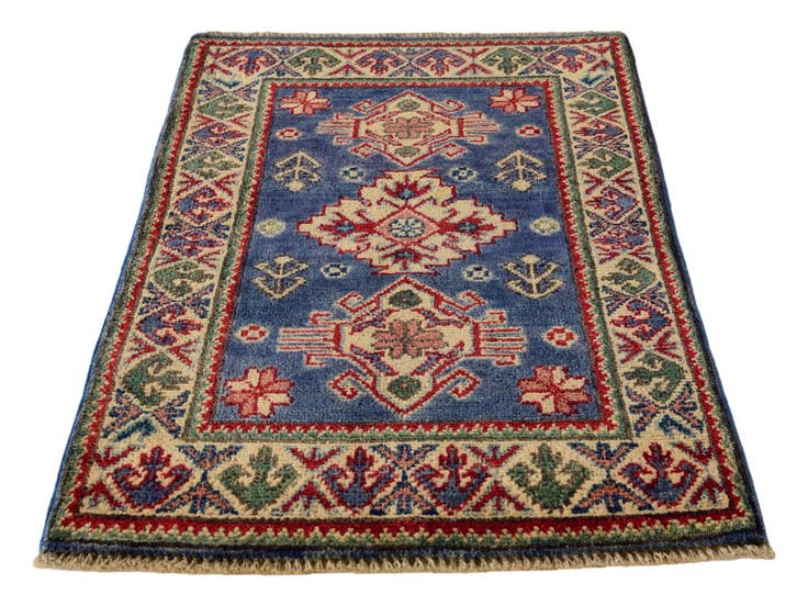 Detail image of 2' x 2' 11 Hand Knotted Kazak Rug