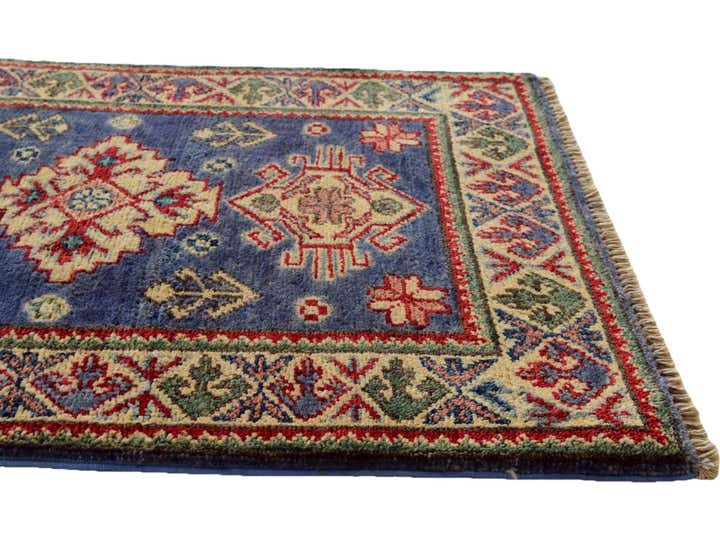 2' x 2' 11 Hand Knotted Kazak Rug