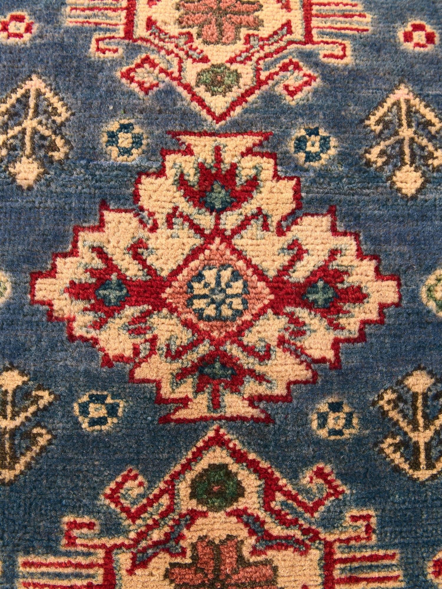 2' x 2' 11 Hand Knotted Kazak Rug