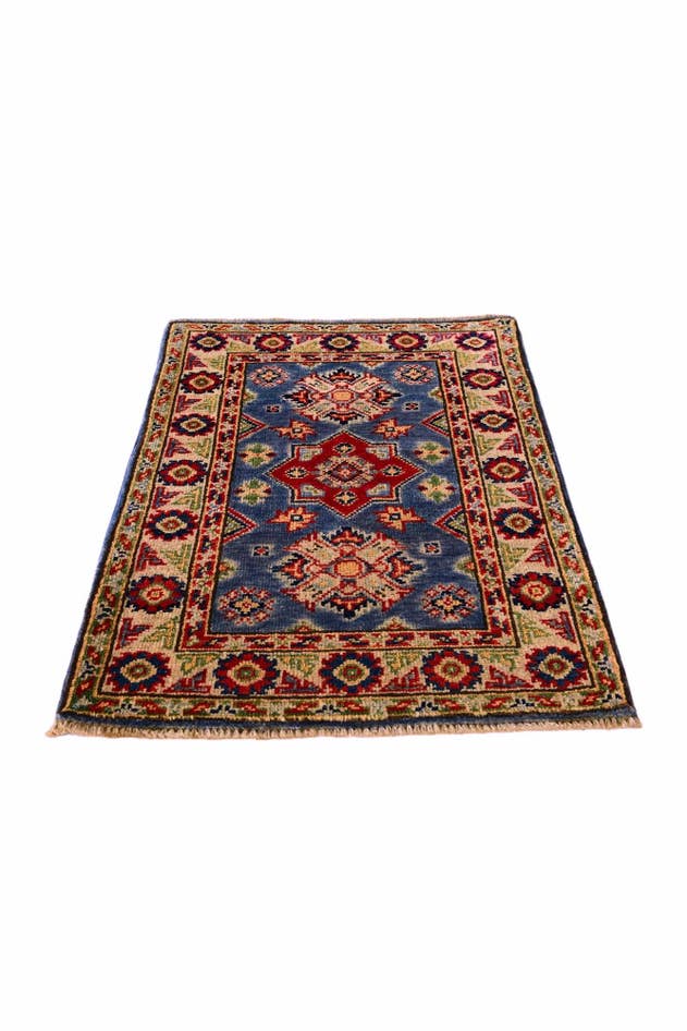 Detail image of 2' x 3' Hand Knotted Kazak Rug