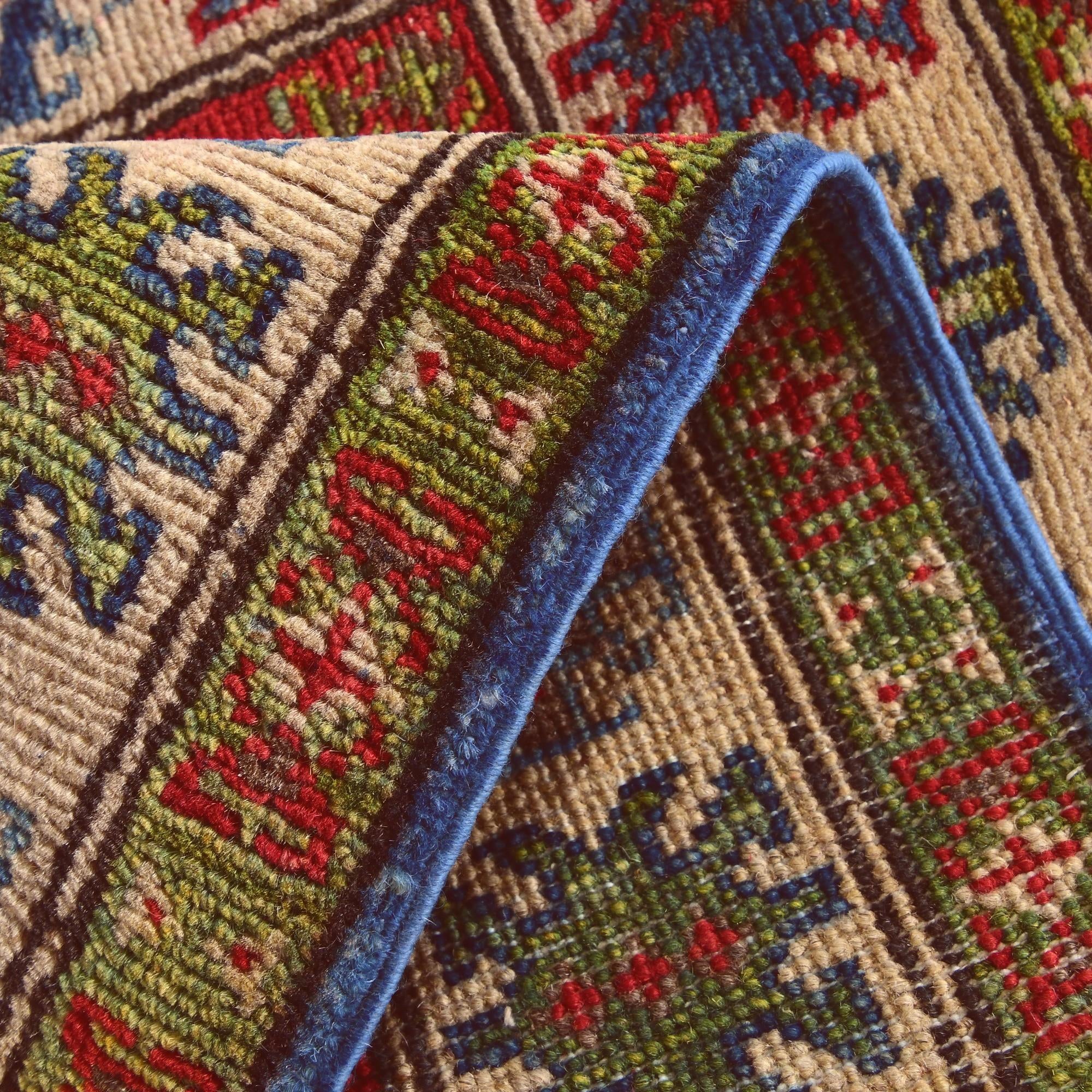 2' x 3' 1 Hand Knotted Kazak Rug