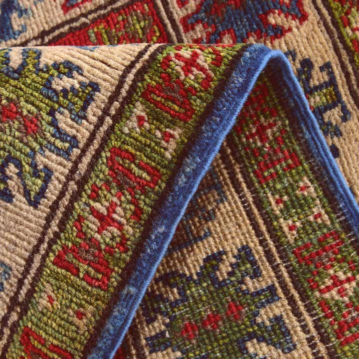 2' x 3' 1 Hand Knotted Kazak Rug