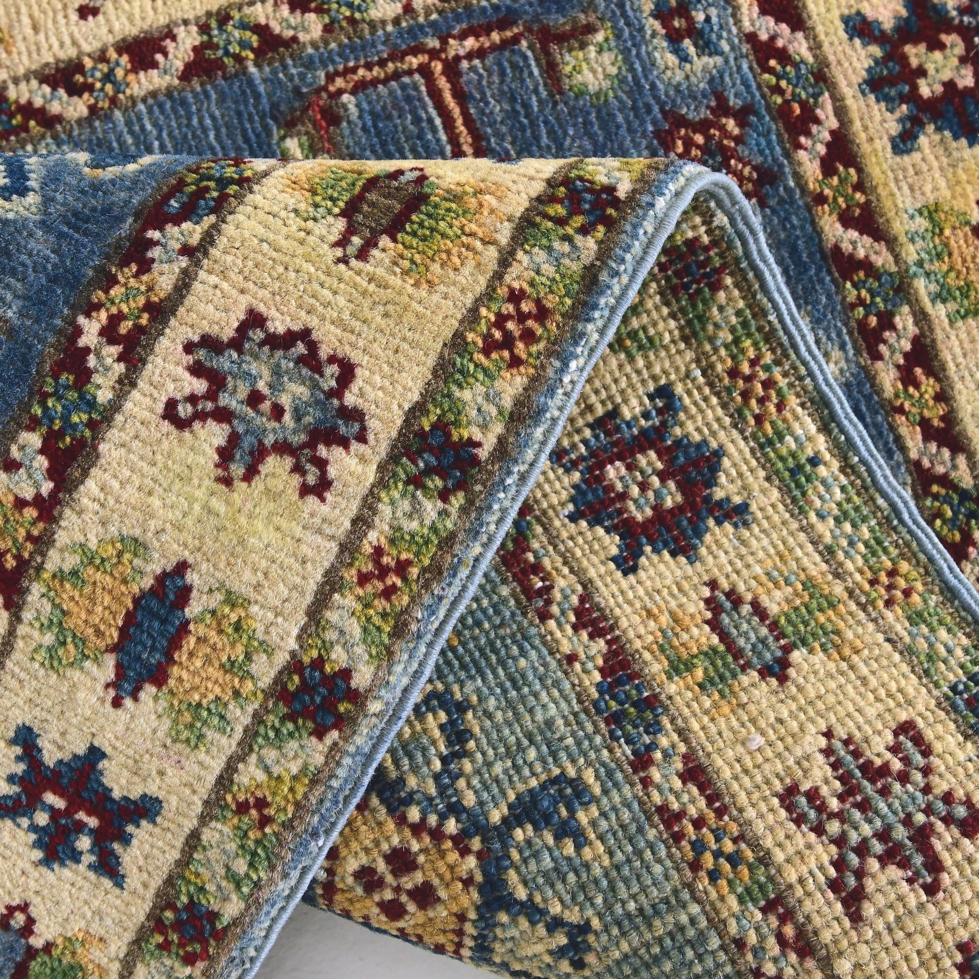 2' x 3' Hand Knotted Kazak Rug