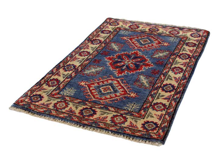 2' x 3' 3 Hand Knotted Kazak Rug