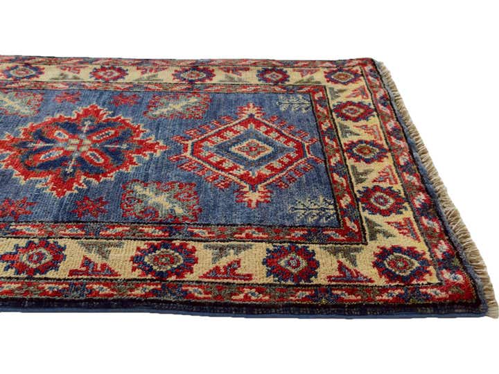 2' x 3' 3 Hand Knotted Kazak Rug