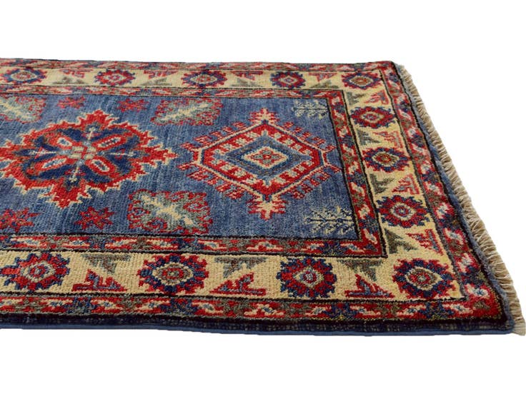 Detail image of 2' x 3' 3 Hand Knotted Kazak Rug