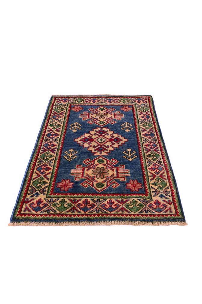 2' x 3' 2 Hand Knotted Kazak Rug