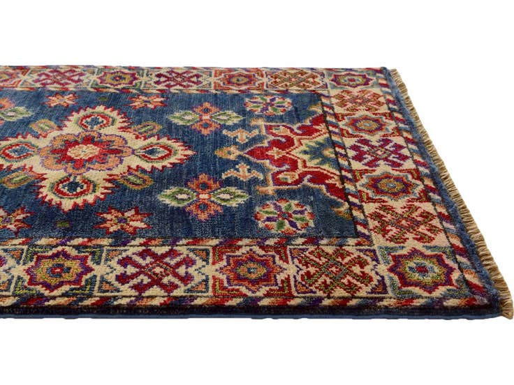 Detail image of 2' x 3' 1 Hand Knotted Kazak Rug