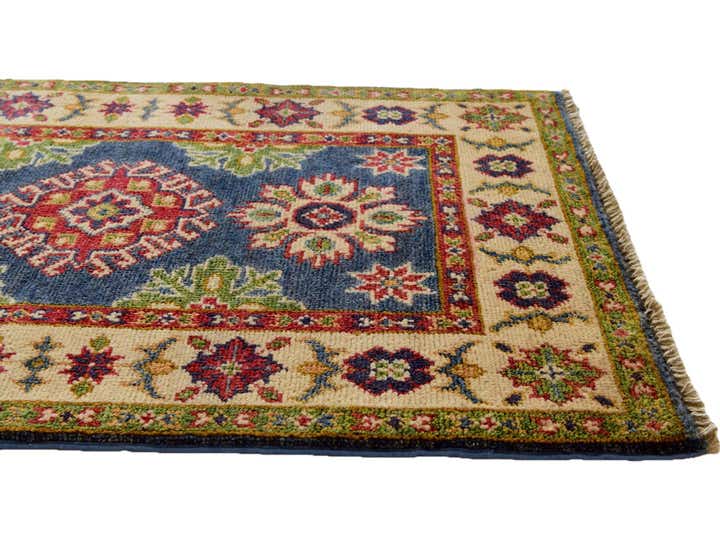 2' x 3' 2 Hand Knotted Kazak Rug