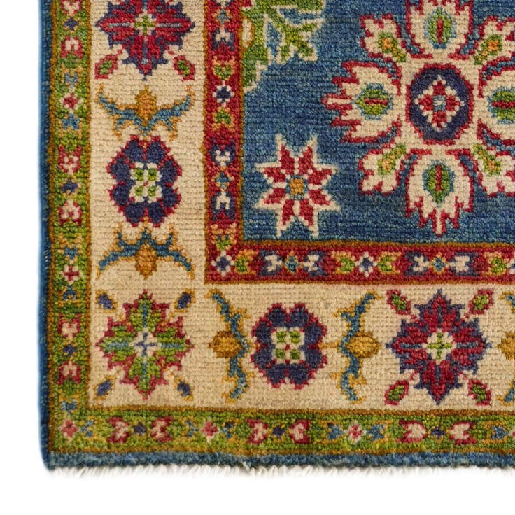 Detail image of 2' x 3' 2 Hand Knotted Kazak Rug