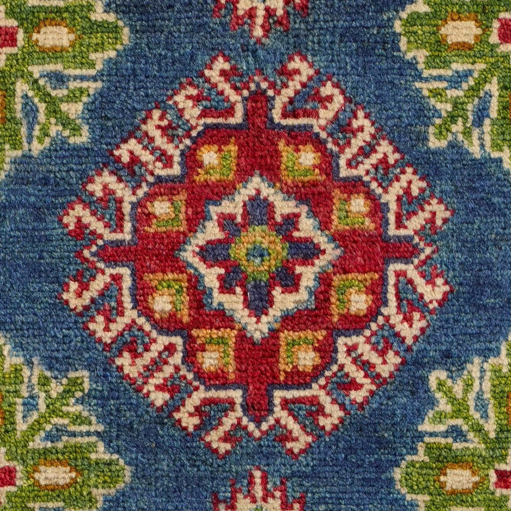 60cm x 95cm Hand Knotted Kazak Rug