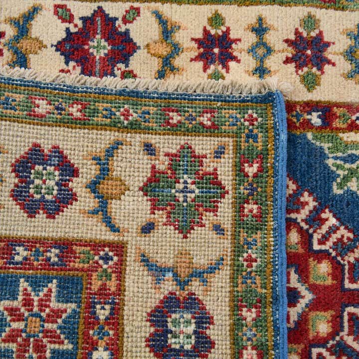 60cm x 95cm anudado a mano Kazak Alfombra