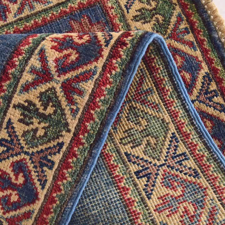 2' x 3' 1 Hand Knotted Kazak Rug