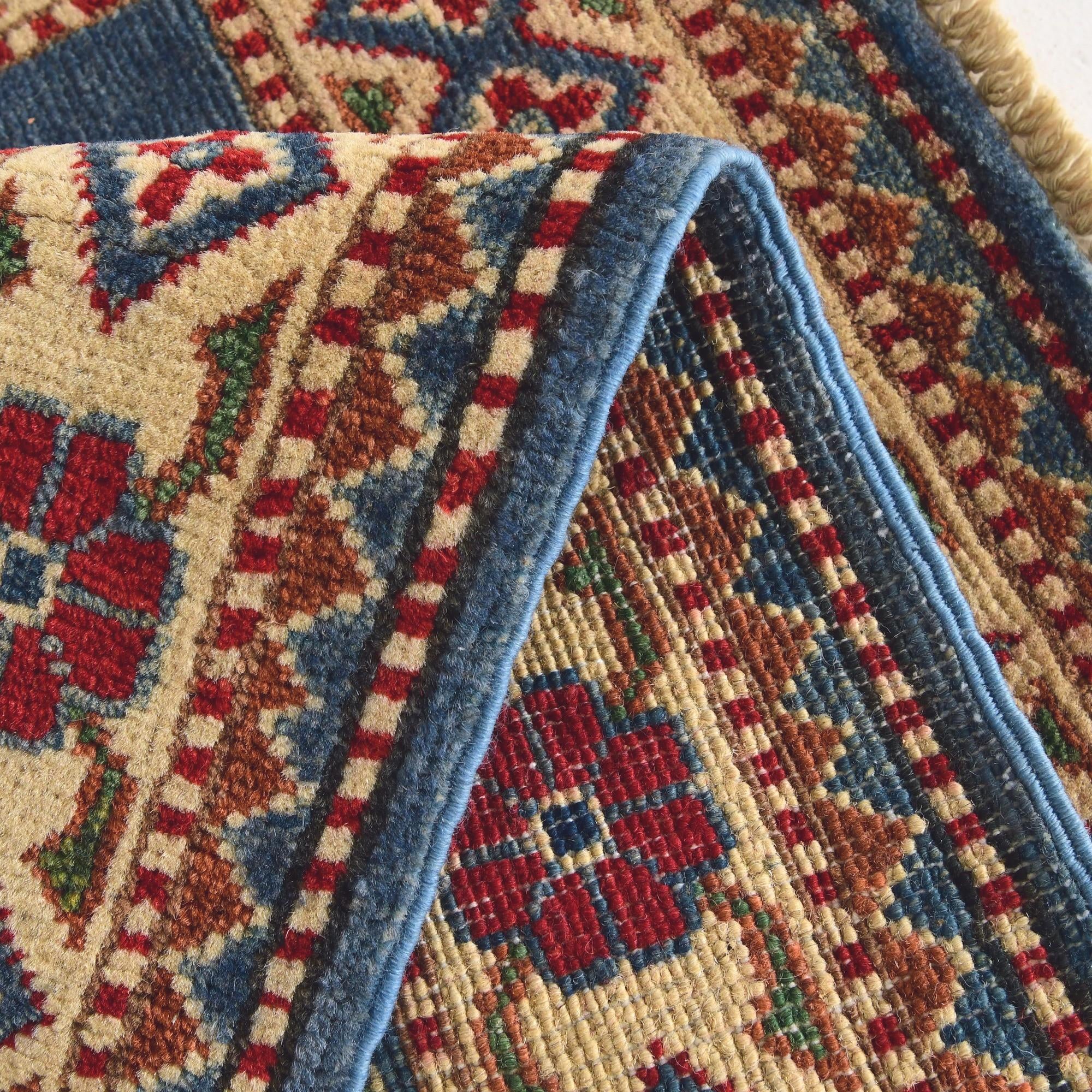 2' x 3' Hand Knotted Kazak Rug