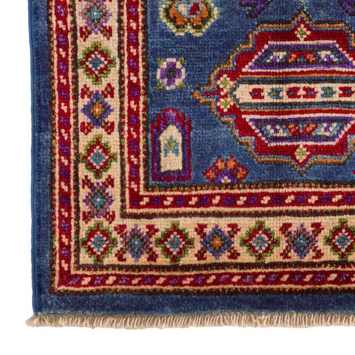2' x 3' 1 Hand Knotted Kazak Rug