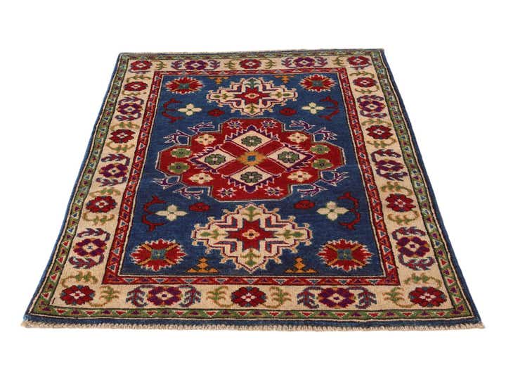 2' 9 x 3' 9 Hand Knotted Kazak Rug