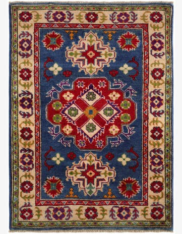2' 9 x 3' 9 Hand Knotted Kazak Rug
