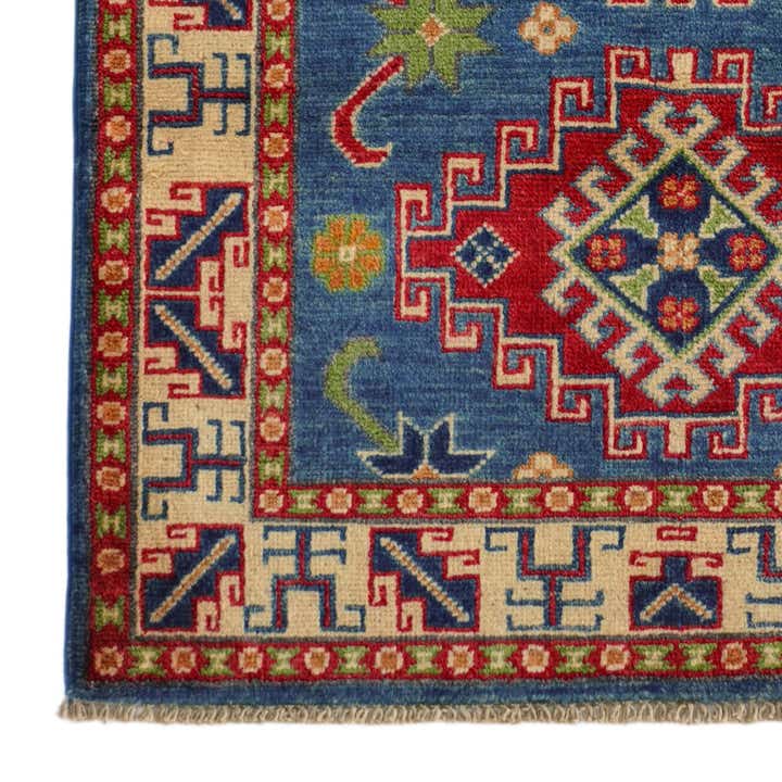 2' 9 x 3' 11 Hand Knotted Kazak Rug